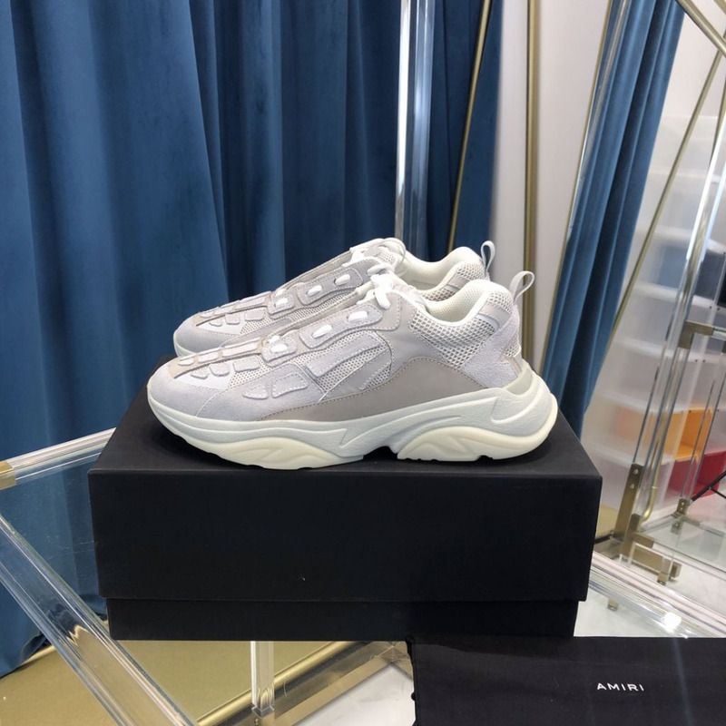 Amiri Bone Runner White & Silver