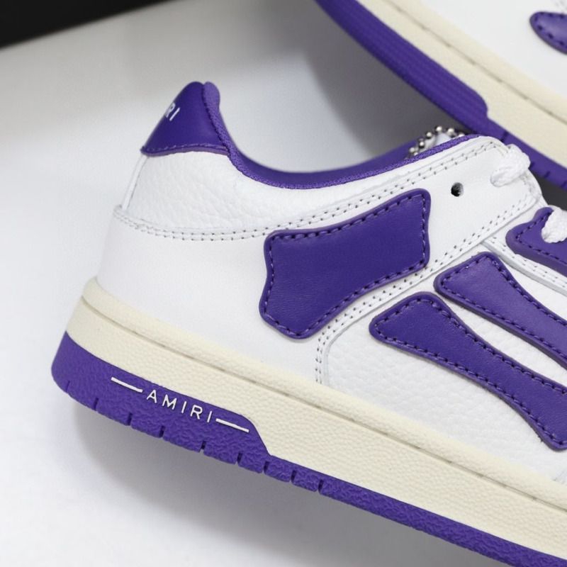 Amiri Skel-Top Low Sneaker Purple/White