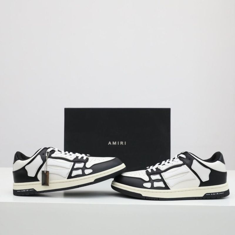 Amiri Skel-Top Low Sneaker White/Black
