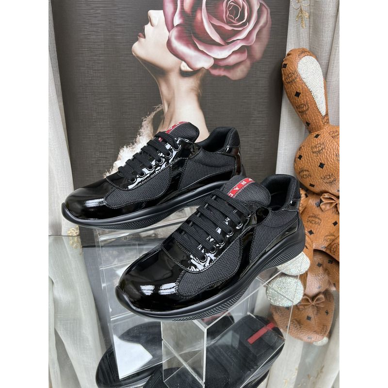 Pra*a america’s cup sneakers black