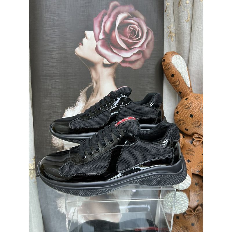 Pra*a america’s cup sneakers black