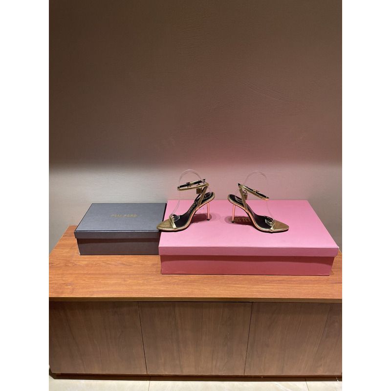 Tom Ford Golden PADLOCK SANDALS