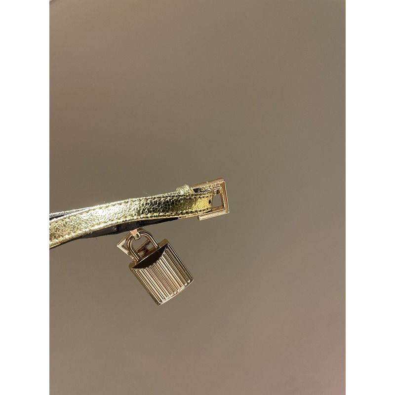 Tom Ford Golden PADLOCK SANDALS