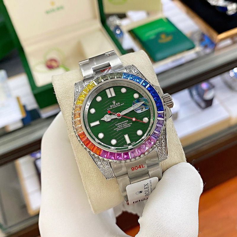 ROLEX Mens Watch Stainless Steel L Strap Automatic Mechanical Movement 40MM*13MM