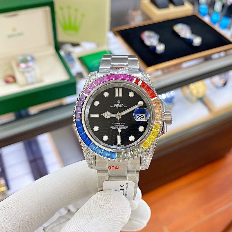 ROLEX Mens Watch Stainless Steel L Strap Automatic Mechanical Movement 40MM*13MM