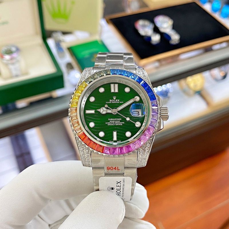 ROLEX Mens Watch Stainless Steel L Strap Automatic Mechanical Movement 40MM*13MM