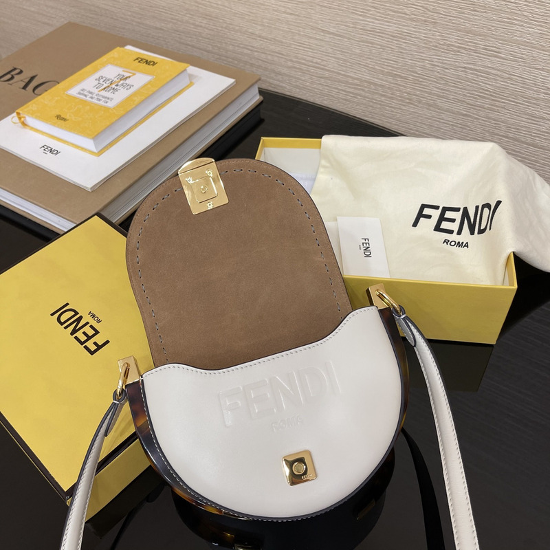 F**di moonlight bag white