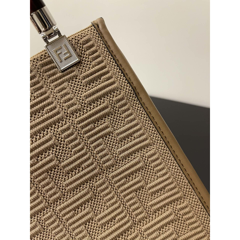 F**di sunshine mini shouldr bag brown