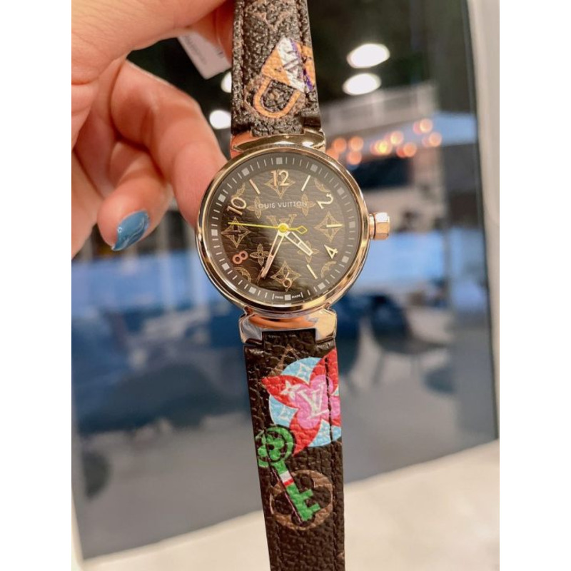 l**is V*t*n tambour monogram 28mm