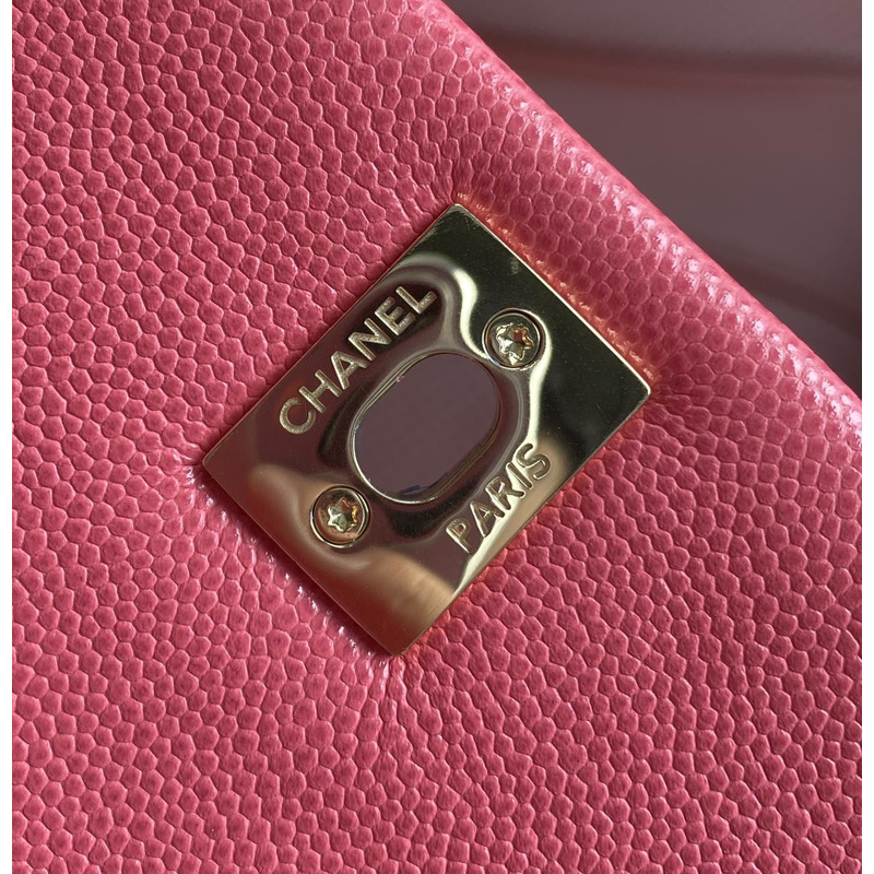 Ch*el coco gloss handle pink
