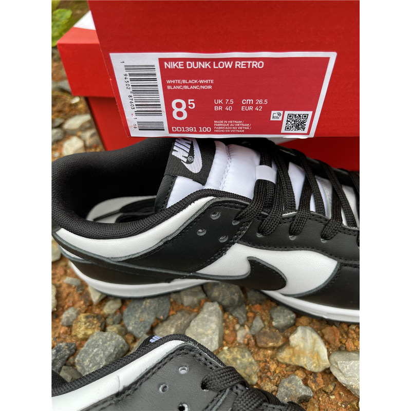 Nike Dunk Low Sneakers White Black