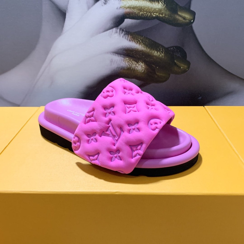 l**is V*t*n pool pillow comfort mule fuchsia