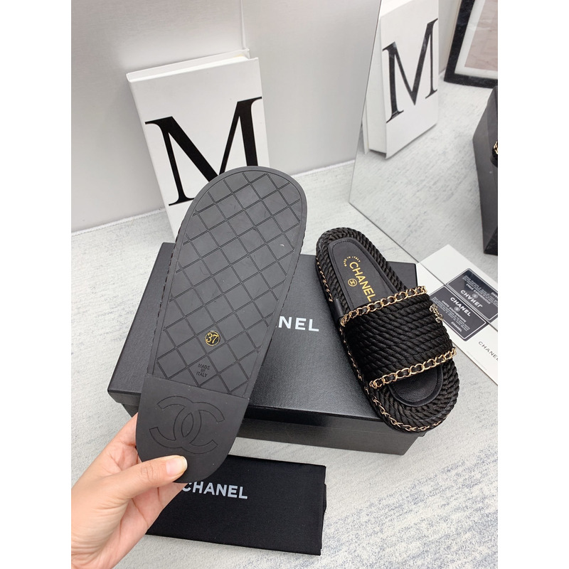 Ch*el interlocking cc logo slides black