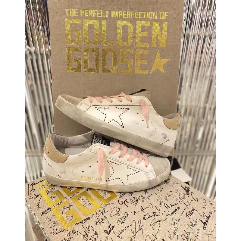 golden goose S*per-star sneakers with white star