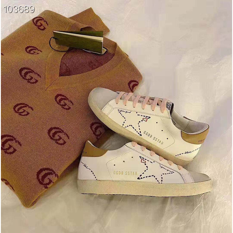 golden goose S*per-star sneakers with white star
