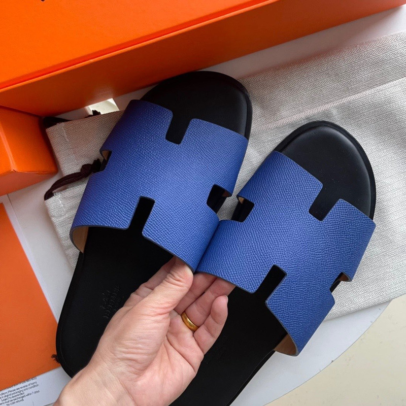 H**mes izmir sandals blue