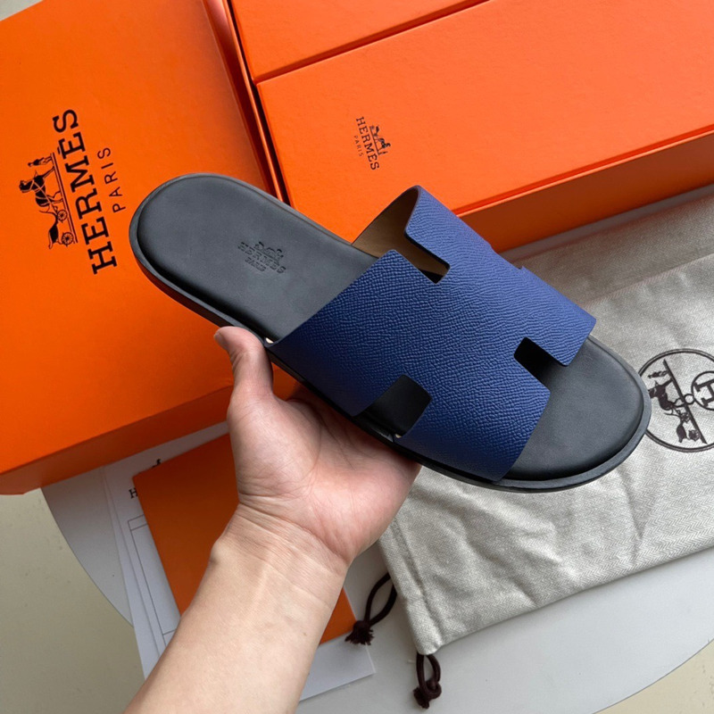 H**mes izmir sandals blue