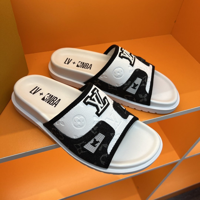 l**is V*t*n x nba trainer black & white