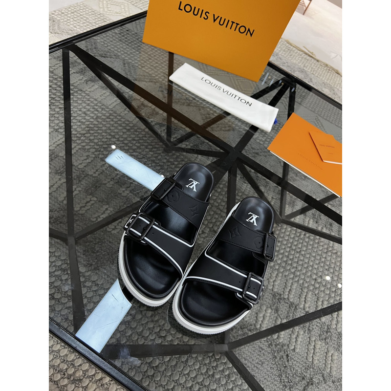 l**is V*t*n trainer mule black &grey