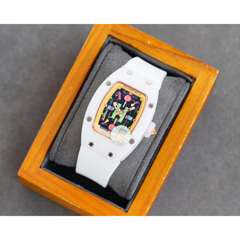 Richard Mille – White Strap White Case