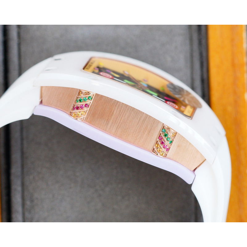 Richard Mille – White Strap White Case