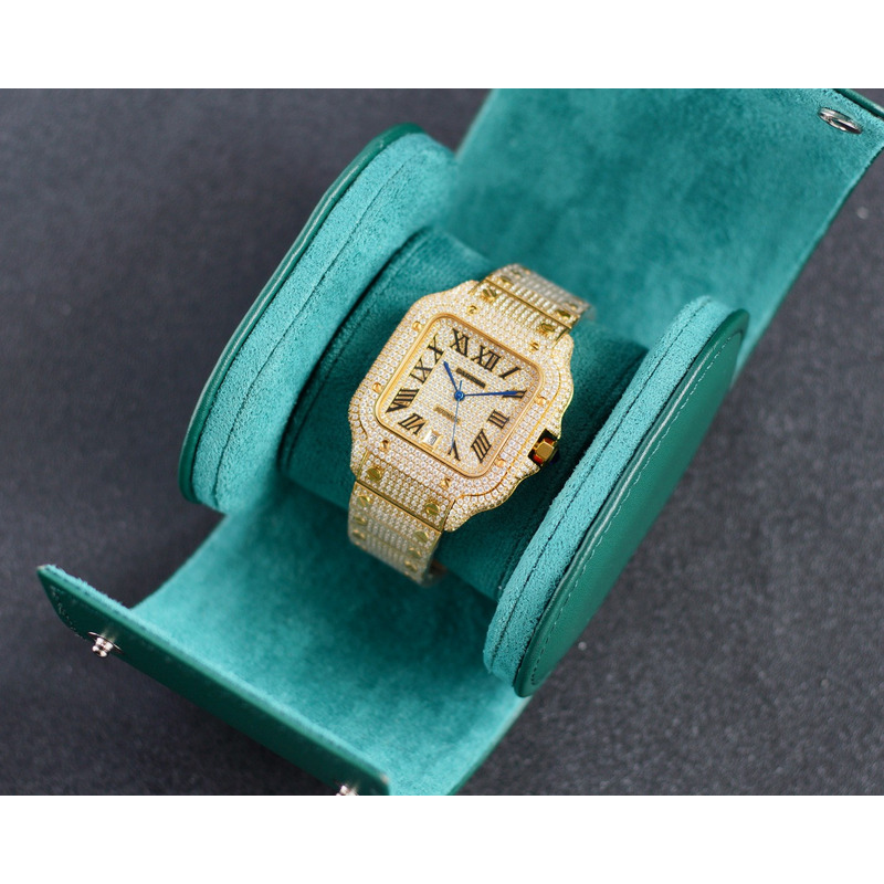 Cartier Santos De Cartier Rose Gold Unworn