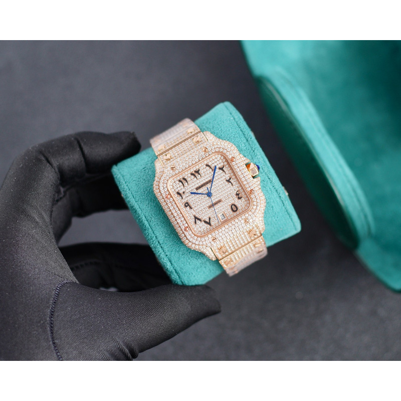 cartier santos de cartier Di*m*nds watches