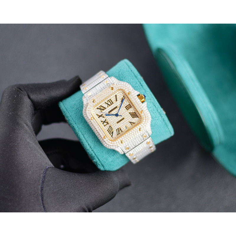 cartier santos de cartier Di*m*nds watches