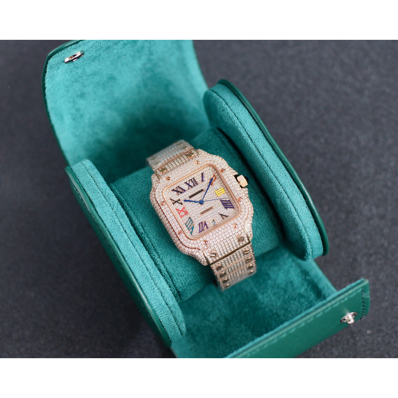 cartier santos de cartier Di*m*nds watches