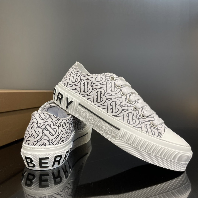 B**rry tb monogram sneakers black and white