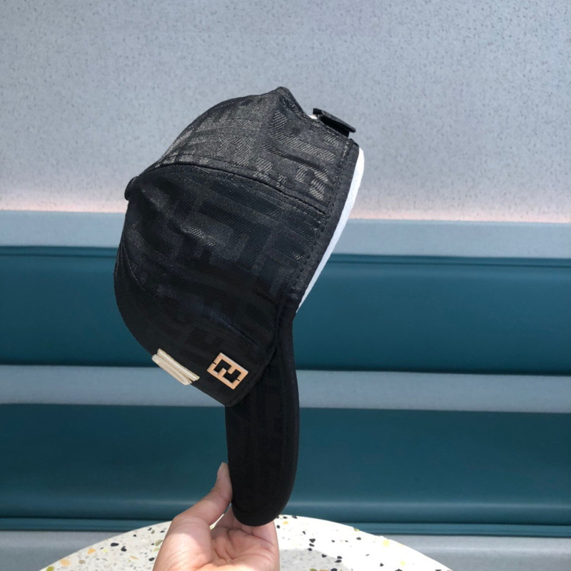 F**di hat korean embroidery letter wild baseball cap street fashion