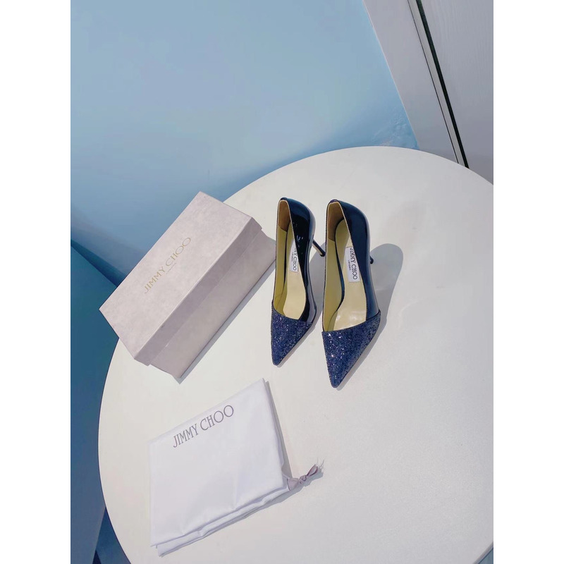 Jimmy Choo Fine Glitter Pumps