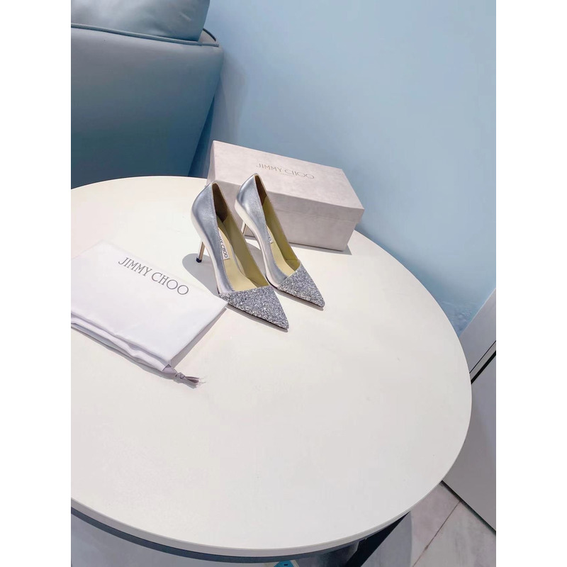 Jimmy Choo Fine Glitter Pumps