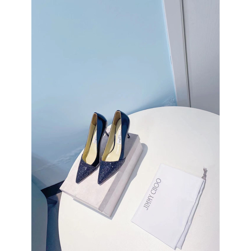 Jimmy Choo Fine Glitter Pumps