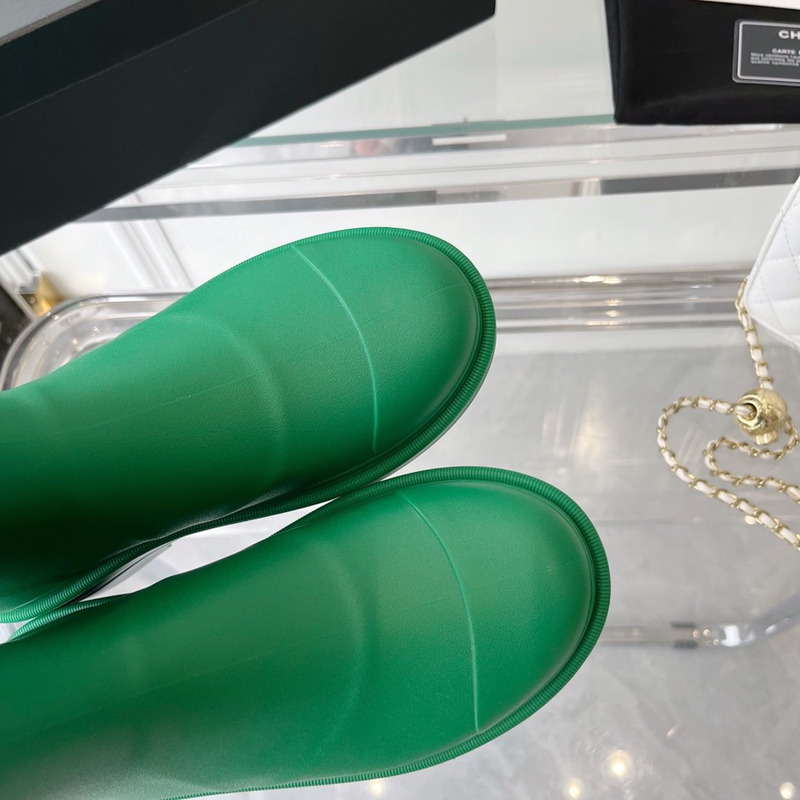 Ch*el wellington boots green