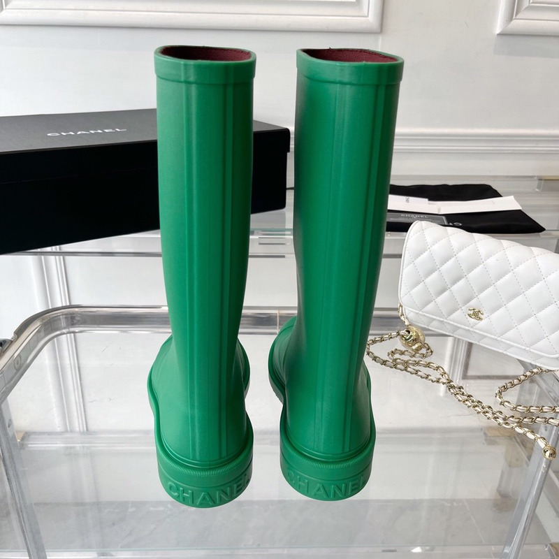 Ch*el wellington boots green
