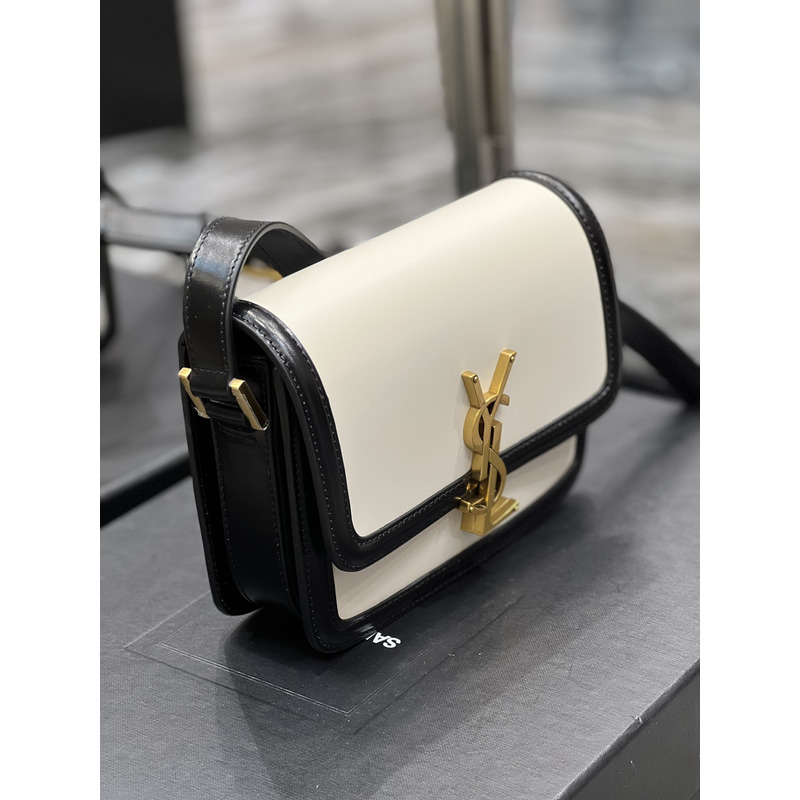 Saint Laurent S Solferino logo Shoulder Bag Black