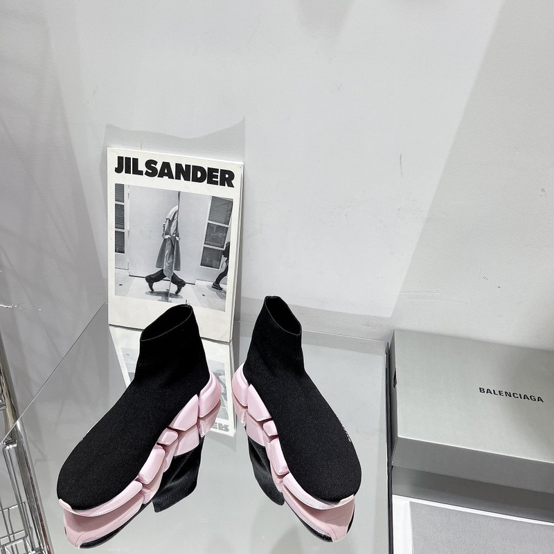 Ba*len*cia*ga speed recycled knit trainers