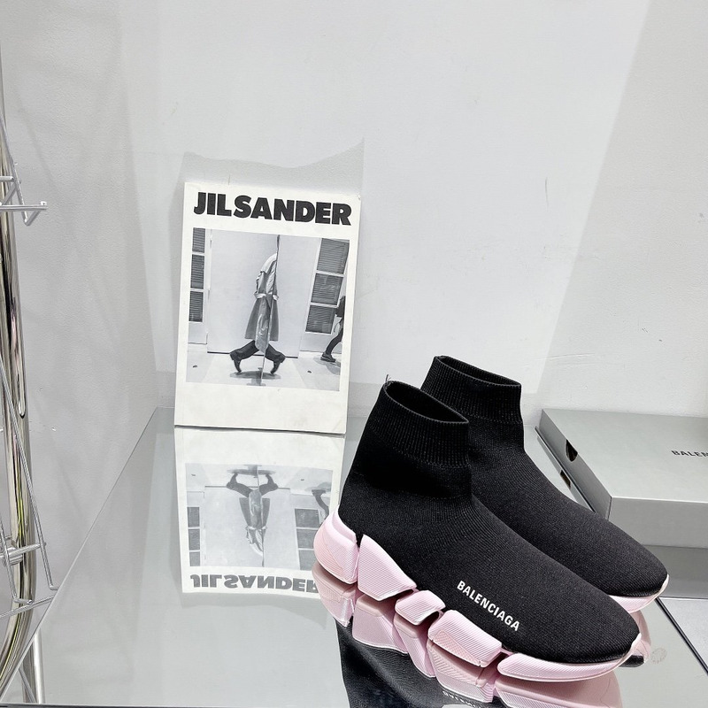 Ba*len*cia*ga speed recycled knit trainers