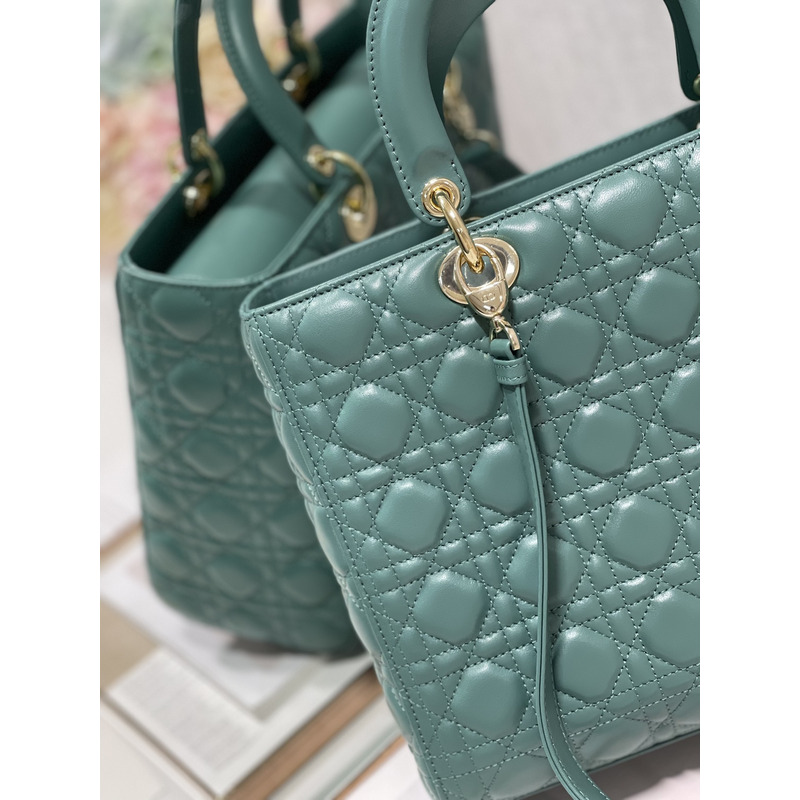 lady D*or my abcD*or handbag green 32×12×24cm