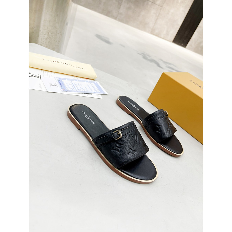 l**is V*t*n flat mules black