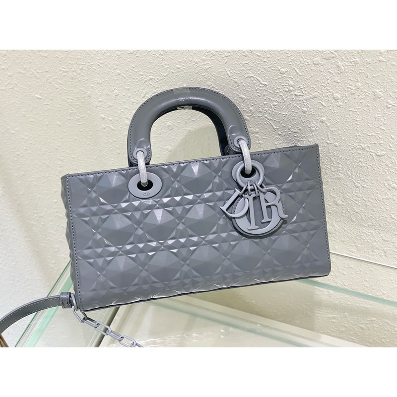 D*or lady d-joy handbag grey