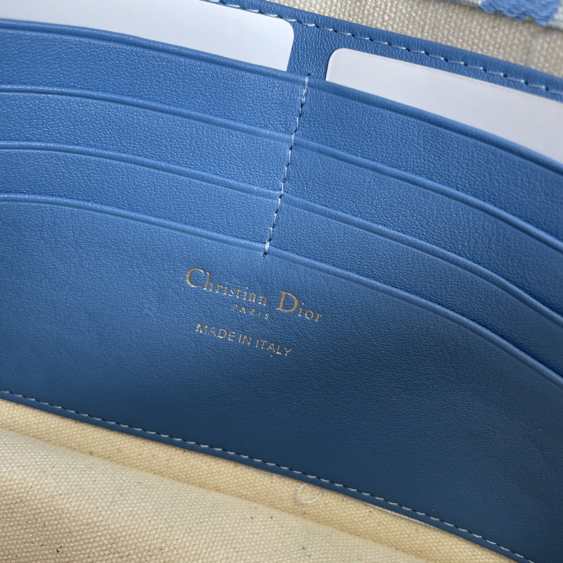 D*or trotter saddle shoulder bag blue