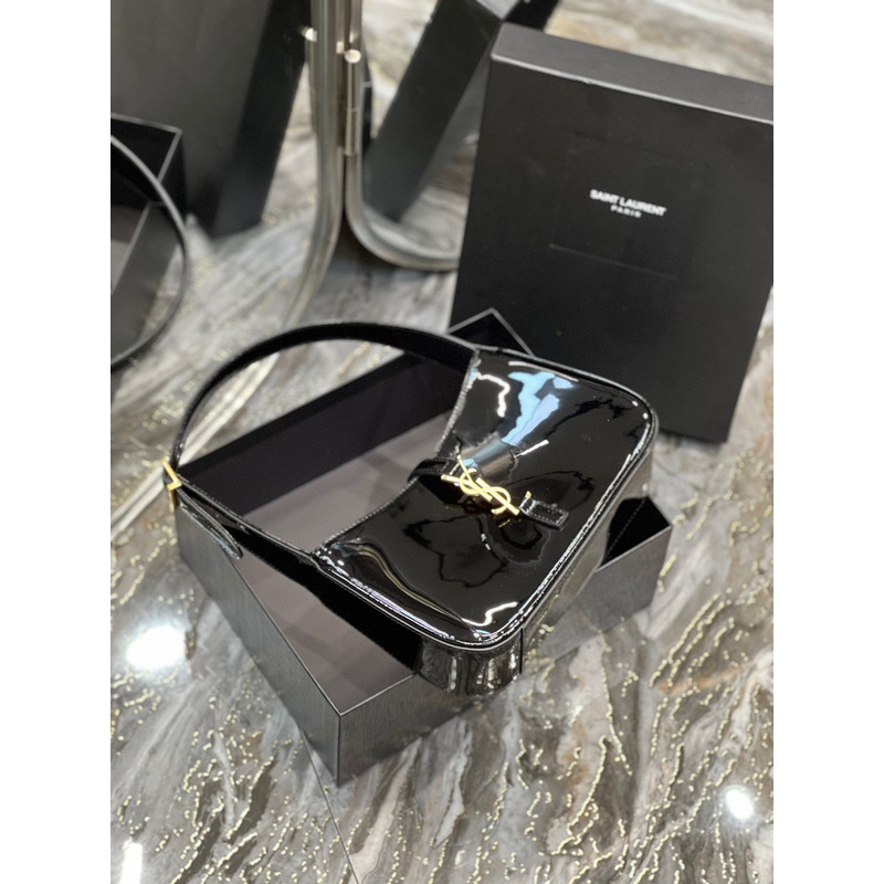 Saint Laurent Le 5A7 Stray Bag Black
