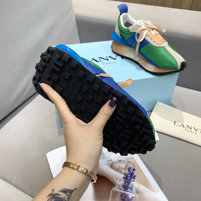 LANVIN Bump Sneaker Green