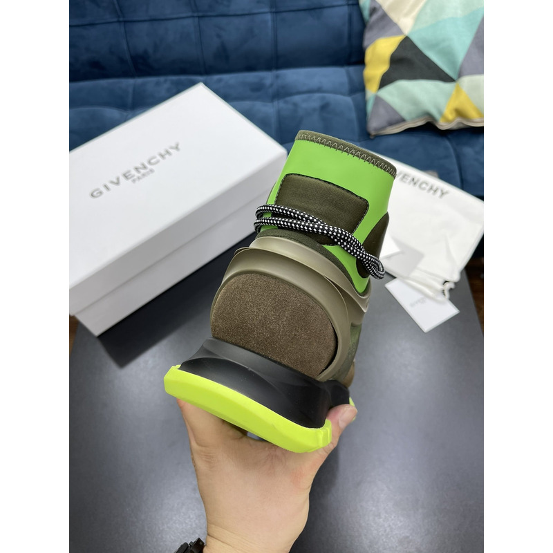 Givenchy Givenchy Spectre High-top Jogging Sneakers Green