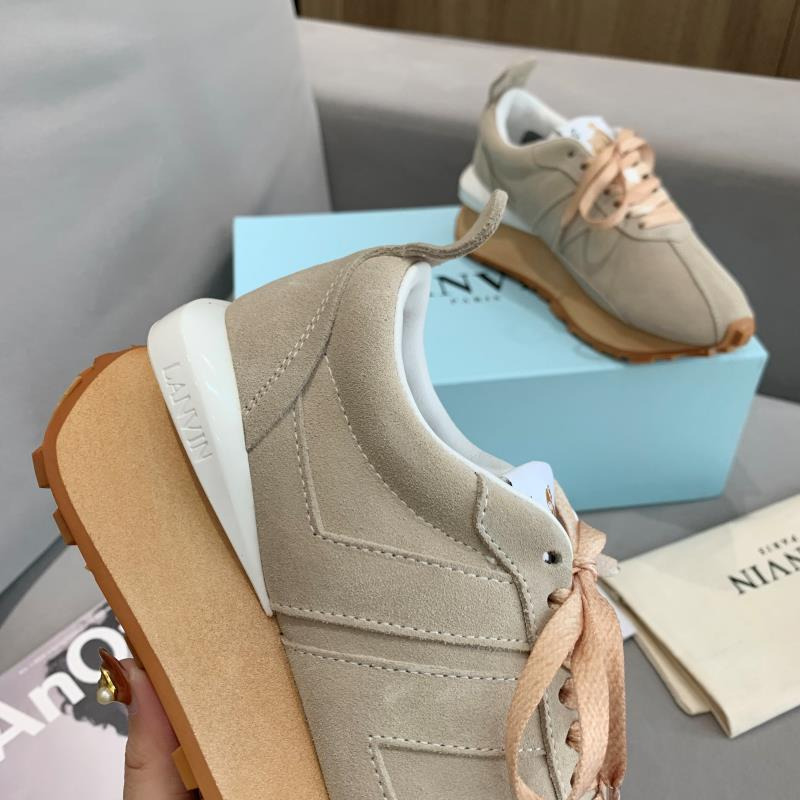 LANVIN Bumper Sneaker Apricot