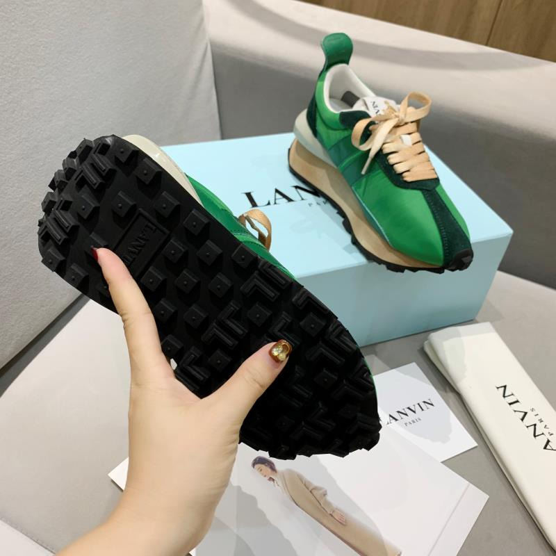 LANVIN Bumper Sneaker Dark Green