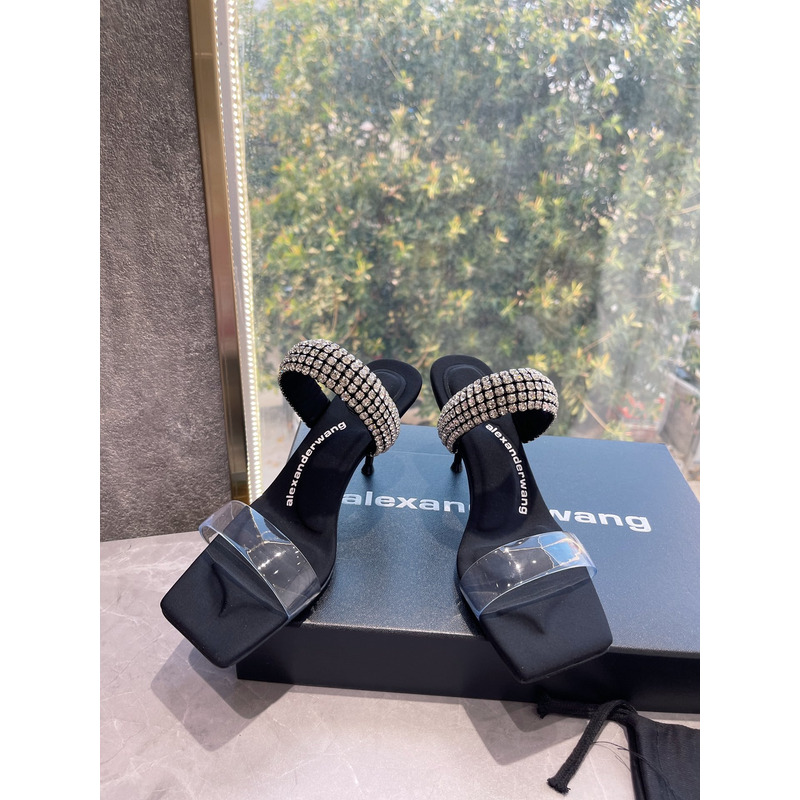 Alexander Wang Rhinestone-embellished Sandals 5.5cm