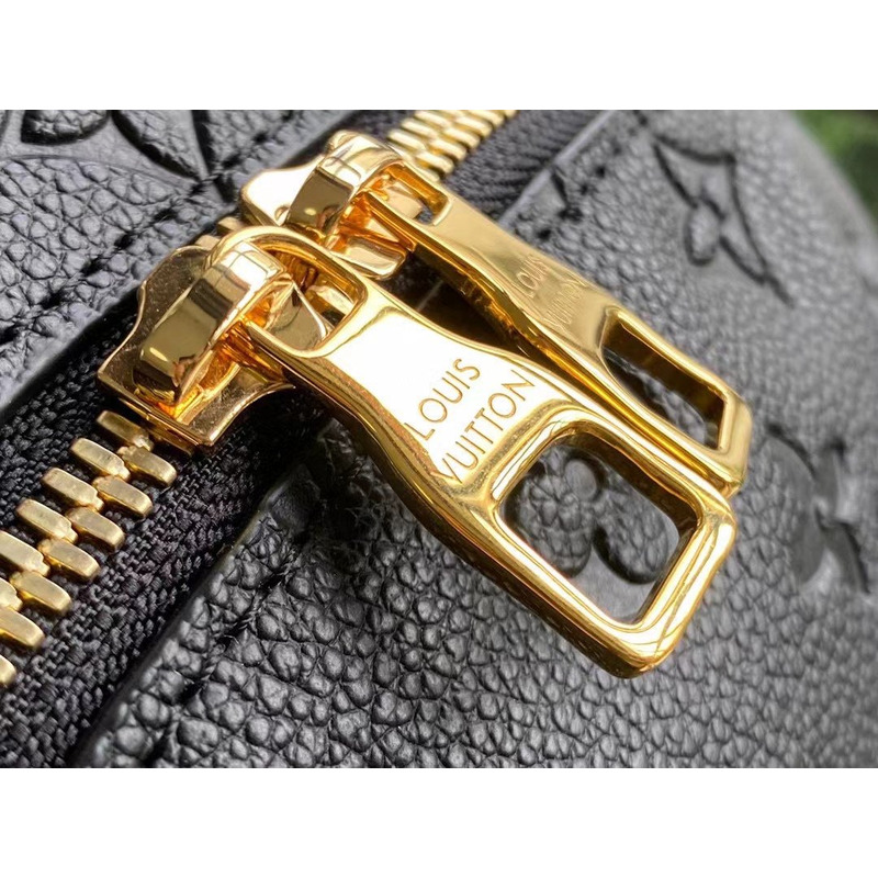 S*p*e x lv monogram nba collaboration basket rucksack leather backpack black